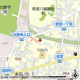 福島県二本松市若宮2丁目8周辺の地図