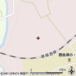 福島県耶麻郡西会津町尾野本糠塚前甲周辺の地図