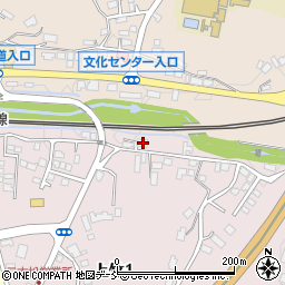 福島県二本松市上竹1丁目64周辺の地図