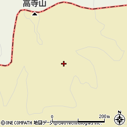 福島県河沼郡会津坂下町高寺高寺周辺の地図