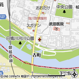 塩川物産館　川番所周辺の地図