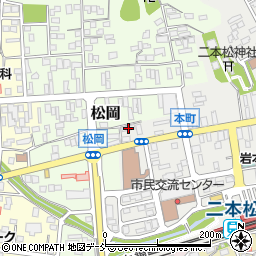 福島県二本松市本町1丁目240周辺の地図