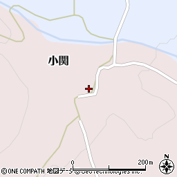 福島県二本松市小関98周辺の地図
