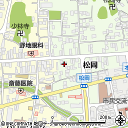 福島県二本松市松岡201周辺の地図