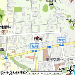 福島県二本松市松岡188周辺の地図