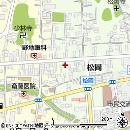 福島県二本松市松岡202周辺の地図
