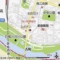 福島県喜多方市塩川町中町1910周辺の地図