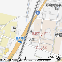 ヤマト精機新潟工場周辺の地図