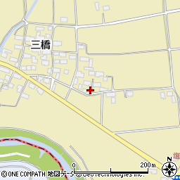 福島県喜多方市塩川町金橋三橋40周辺の地図