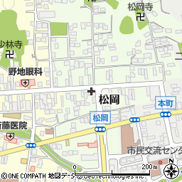 森藤食品工業株式会社　二本松店周辺の地図
