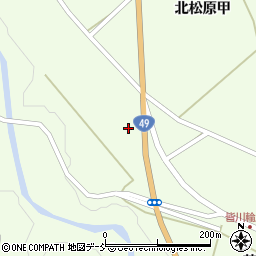 福島県西会津町（耶麻郡）野沢（北山乙）周辺の地図