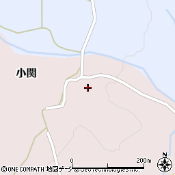 福島県二本松市小関108周辺の地図