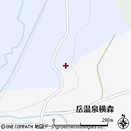 福島県二本松市岳温泉大和231周辺の地図