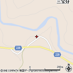 新潟県東蒲原郡阿賀町三宝分丙840周辺の地図