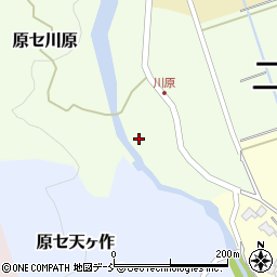 福島県二本松市原セ川原261周辺の地図