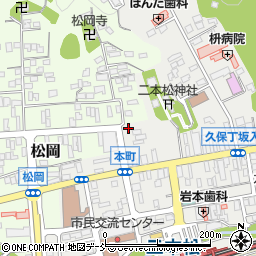 福島県二本松市本町1丁目65周辺の地図
