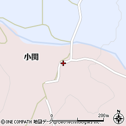 福島県二本松市小関105-2周辺の地図