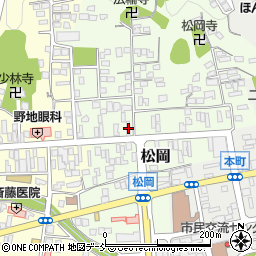 福島県二本松市松岡147周辺の地図