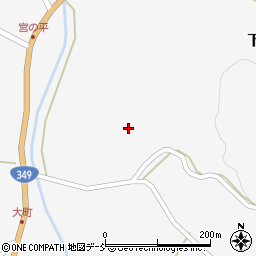 福島県二本松市針道大町東37周辺の地図