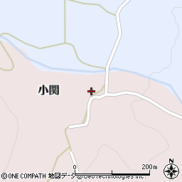 福島県二本松市小関86-1周辺の地図