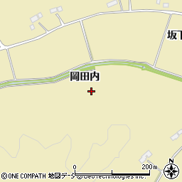 福島県南相馬市原町区鶴谷（岡田内）周辺の地図