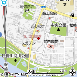 福島県喜多方市塩川町中町1917周辺の地図