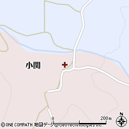 福島県二本松市小関86周辺の地図