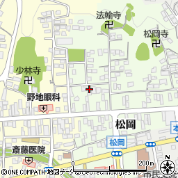 福島県二本松市松岡124周辺の地図