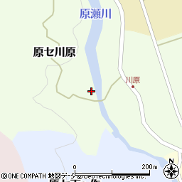 福島県二本松市原セ川原352周辺の地図