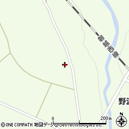 福島県耶麻郡西会津町野沢稲場東甲周辺の地図