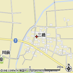 福島県喜多方市塩川町金橋三橋10周辺の地図