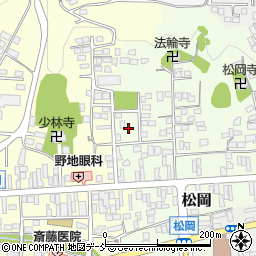 福島県二本松市松岡130周辺の地図