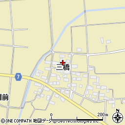 福島県喜多方市塩川町金橋三橋17周辺の地図