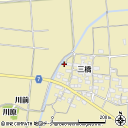 福島県喜多方市塩川町金橋三橋12周辺の地図