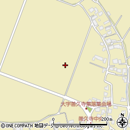 新潟県三条市善久寺周辺の地図