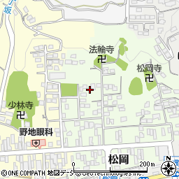 福島県二本松市松岡58周辺の地図