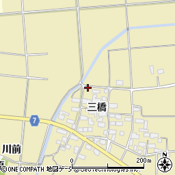福島県喜多方市塩川町金橋三橋15周辺の地図