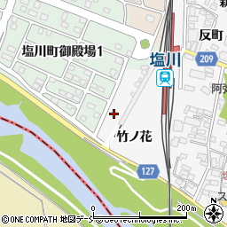 セメントターミナル株式会社　会津営業所周辺の地図