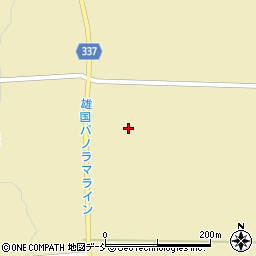 福島県喜多方市塩川町中屋沢道久周辺の地図