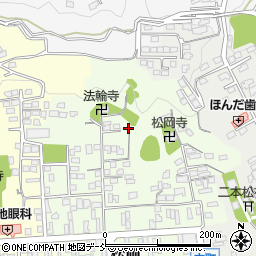 福島県二本松市松岡37-7周辺の地図