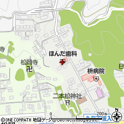福島県二本松市本町1丁目24周辺の地図