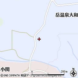 福島県二本松市岳温泉大和116-1周辺の地図