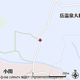 福島県二本松市岳温泉大和117-1周辺の地図