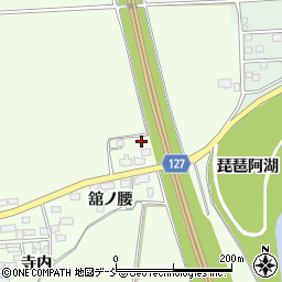 福島県喜多方市塩川町遠田（荒屋敷）周辺の地図