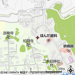 福島県二本松市本町1丁目13周辺の地図