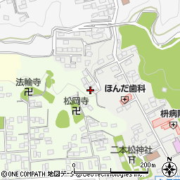福島県二本松市松岡23周辺の地図