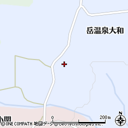 福島県二本松市岳温泉大和116周辺の地図