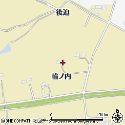 福島県南相馬市原町区鶴谷輪ノ内周辺の地図