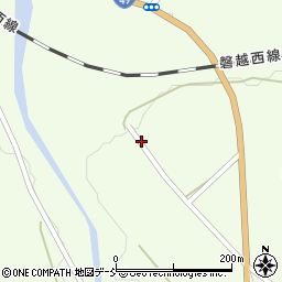 福島県西会津町（耶麻郡）野沢（新田）周辺の地図