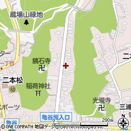 国際協力機構アパート周辺の地図